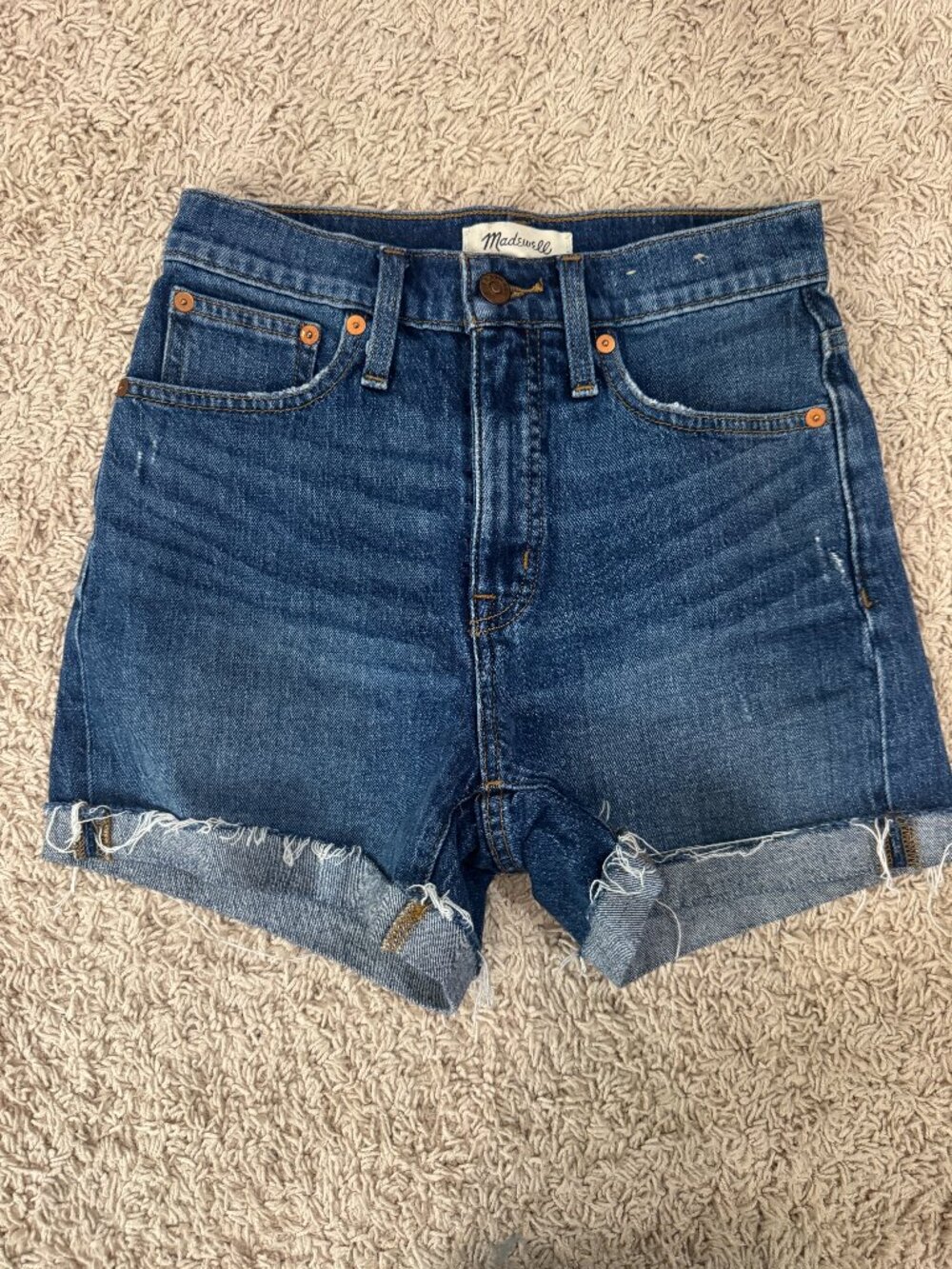 Madewell High Rise Denim Shorts